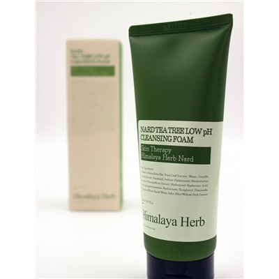 BOUQUET GARNI NARD - ПЕНКА ДЛЯ ЛИЦА НИЗКОКИСЛОТНАЯ С ЭКСТРАКТОМ ЧАЙНОГО ДЕРЕВА TEA TREE LOW PH CLEANSING FOAM, 150 МЛ