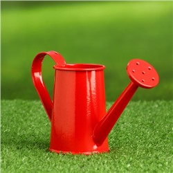 Кашпо «Лейка», 15×7×8 см, красное
