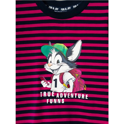 Фуфайка трикотажная для мальчиков (футболка)