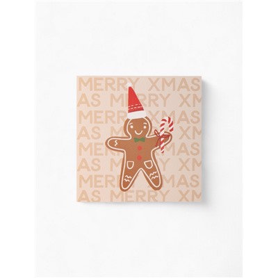 Набор новогодний подарочный KAFTAN Happy Year, носки размер 36-39 (23-25 см), маска для сна, открытка 2 шт.