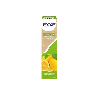 EXXE Зубная паста 100мл Отбеливающая с лимоном