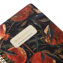 Ежедневник недатированный А6 272 стр. на спирали "ГРАНАТ" 3-703/04 Bruno Visconti