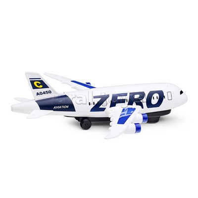 Самолет "Боинг" с подсветкой, в коробке