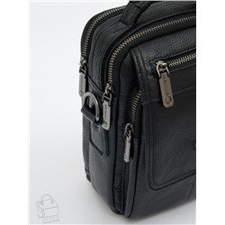 Сумка мужская кожаная 99778Z black Zinimsk