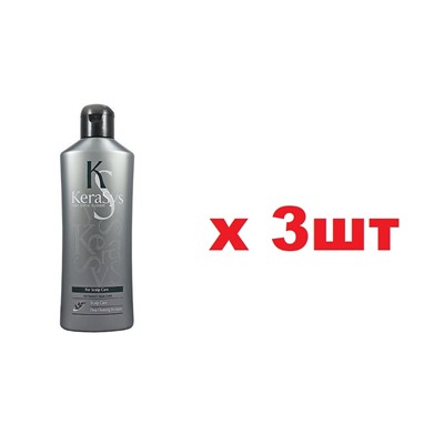 KeraSys Шампунь Уход за жирной кожей головы 180мл 3шт