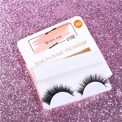 Ресницы накладные «Взгляд», 11 мм, без клея, эффект МИКС