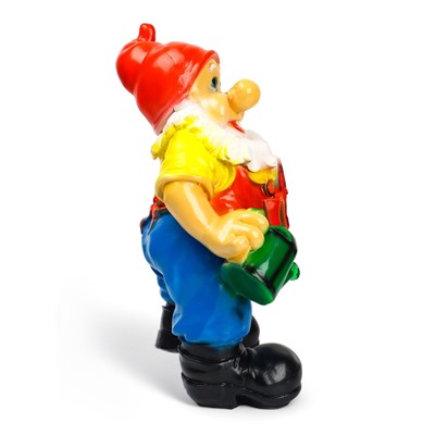 Садовая фигура из гипса «Гном с лейкой», 40×15×26 см