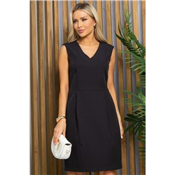 Платье Кембридж (черное) П12078