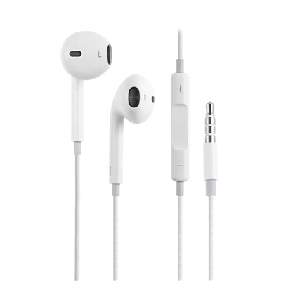 Проводные наушники с микрофоном вкладыши Hoco M1 Original series Jack 3,5  (white)
