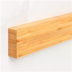 Держатель для ножей магнитный Magistro Bamboo, 43 см, бамбук