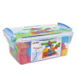 Игрушка-конструктор детский, набор "Вертолет", 60 деталей