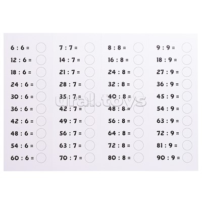 Набор "Таблица умножения"