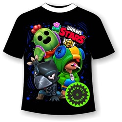 Подростковая футболка Brawl stars герои 2