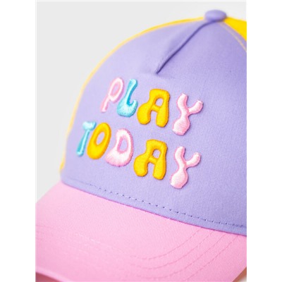 Кепка текстильная для девочек