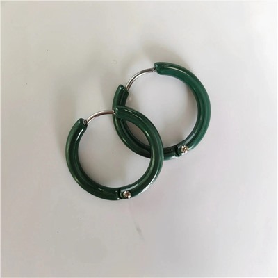 Серьги из керамики