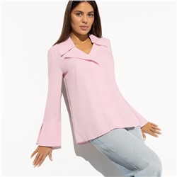 Блуза с имитацией запаха, Амбассадор стиля (rose)