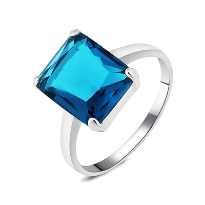 Кольцо, лондон топаз кварц, Ю-100М42