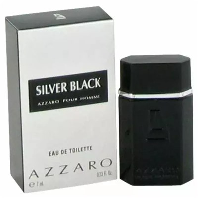 AZZARO SILVER BLACK edt (m) 7ml mini