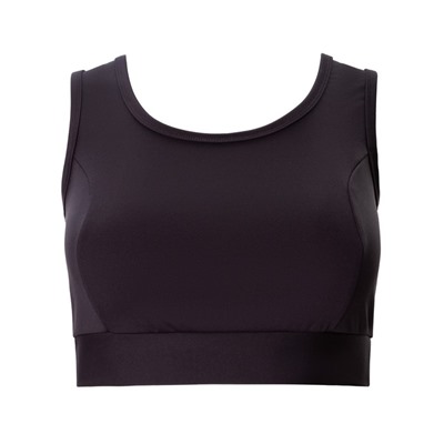 Топ спортивный женский Basia, чёрный, размер 46
