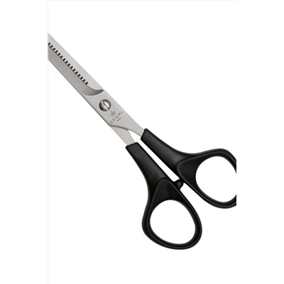 Dewal Парикмахерские ножницы филировочные / Easy Step 9612ASN, 6,5", черный KRISTALLER, 1222730