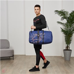 Сумка дорожная 56х30х25см, карман для телефона, замок, ключ, ПУ, металл