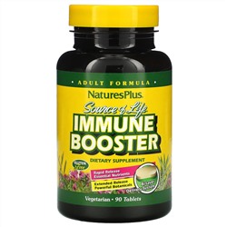 Nature's Plus, Source of Life, добавка для укрепления иммунитета, 90 таблеток