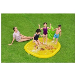 Бассейн надувной Bestway «Солнечный ананас» 52565, 196×165 см, от 2 лет
