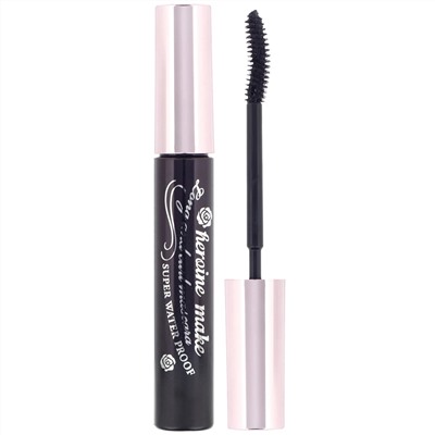 KissMe, Heroine Make, Long & Curl, водостойкая туш для длинных и изогнутых ресниц, оттенок 01, насыщенный черный, 6 г (0,21 унции)
