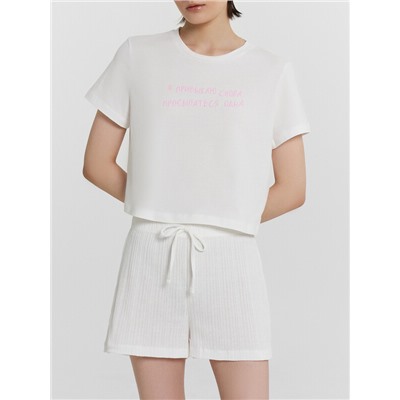 КОМПЛЕКТ ЖЕНСКИЙ (ДЖЕМПЕР, ШОРТЫ) 592495