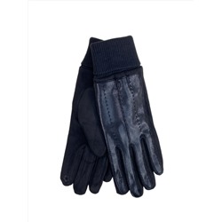 Элегантные демисезонные перчатки, цвет черный