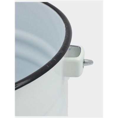 УЦЕНКА Ведро, 12 л, без крышки, белое