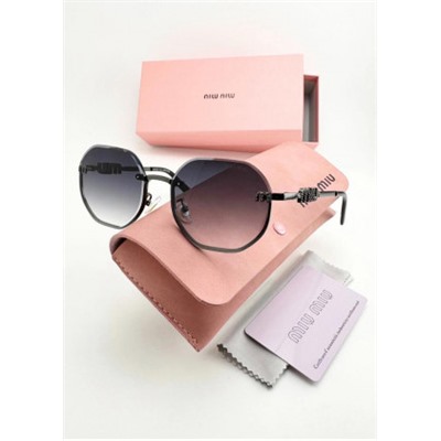 Набор женские солнцезащитные очки, коробка, чехол + салфетки #22770445