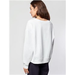 Свитшот из тонкого футера с эластаном