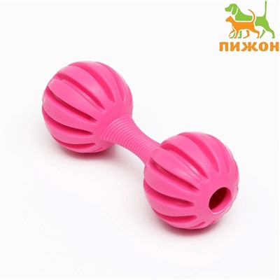 Игрушка жевательная «Силач», TPR, 15 см, розовая