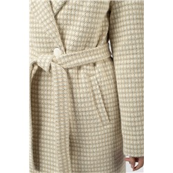 01-12116 Пальто женское демисезонное (пояс)