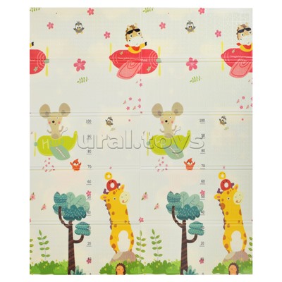 Коврик развивающий "На земле и в небесах" (150*180*0.8см.)