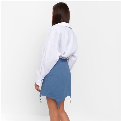 Юбка женская джинсовая MIST: Denim р.44, синий