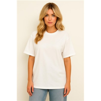 Футболка женская оверсайз Арт. 001 (Белый)