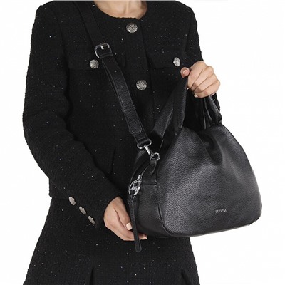 Сумка 593221-3 black Velina Fabbiana-Safenta