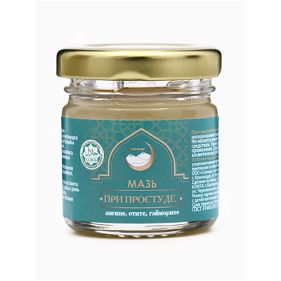 Мазь при простуде, ангине, отите, гайморите, GoryStepy, 30 мл
