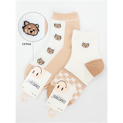 Носки детские 2 шт DMDBS верх сетка