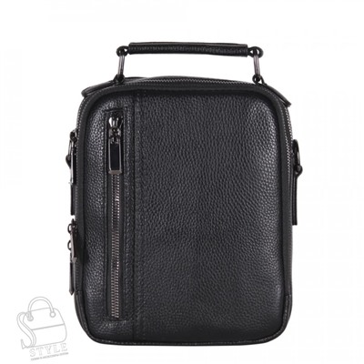 Сумка мужская кожаная 8270-5QH black Heanbag