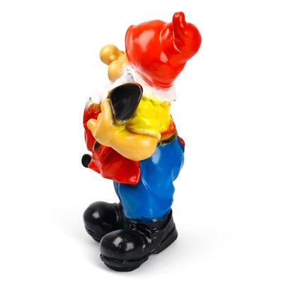 Садовая фигура из гипса «Гном с лейкой», 40×15×26 см