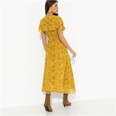 Платье на запах, Счастье влюбленности (желтый)