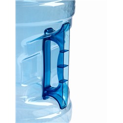 Бутыль для кулера, 18.9 л, ПЭТ, многооборотная, с ручкой, с пробкой