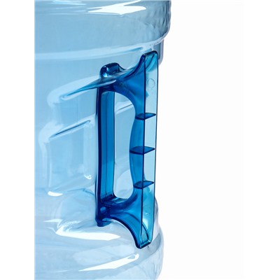 Бутыль для кулера, 18.9 л, ПЭТ, многооборотная, с ручкой, с пробкой