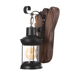 Бра «Стопа» Е27 40 Вт 30×23×36 см чёрный