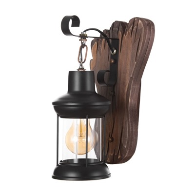 Бра «Стопа» Е27 40 Вт 30×23×36 см чёрный