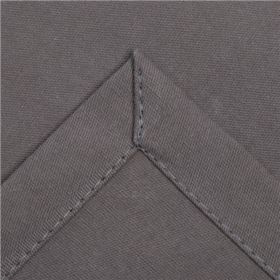 Скатерть «Этель» Kitchen, 150×180 см, 100% хлопок, саржа 220 г/м², серая