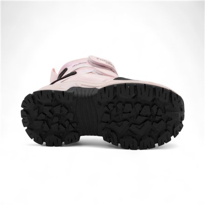 Ботинки мембранные на меху В6673-13 розовые